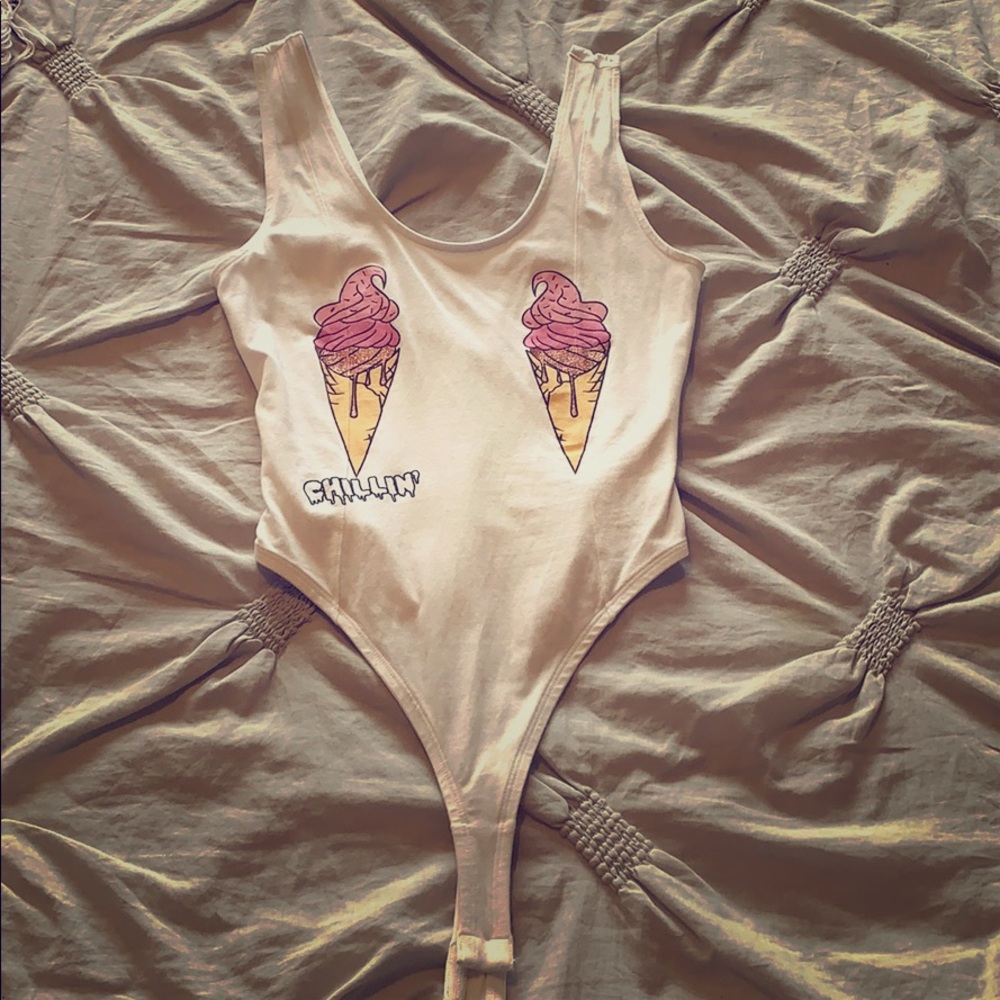 “Chillin” Tank Top Bodysuit